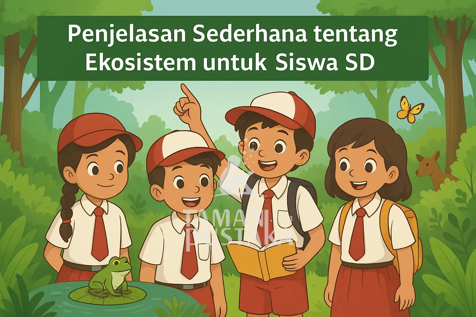 Penjelasan Sederhana tentang Ekosistem untuk Siswa SD